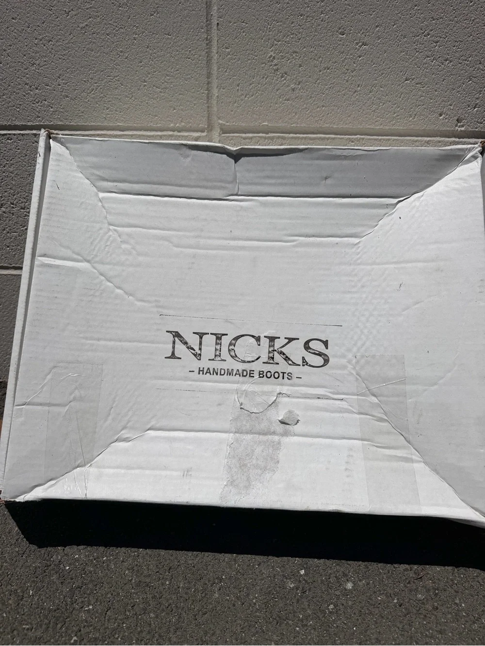Nick’s handmade Wildland Boots
